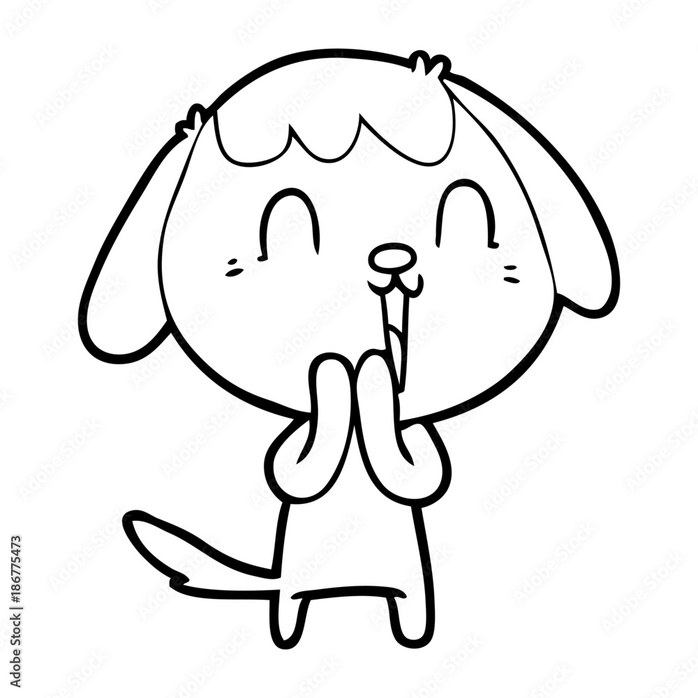 cute cartoon dog cute cartoon dog