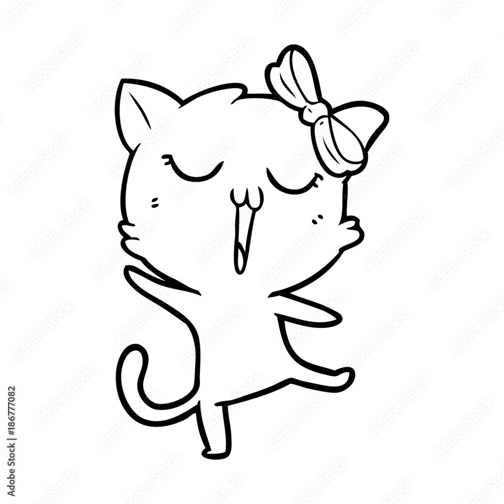cartoon cat cartoon cat
