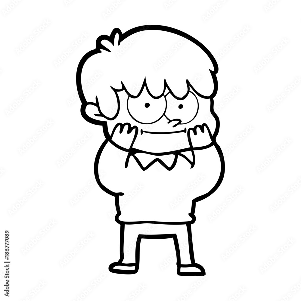 happy cartoon man happy cartoon man