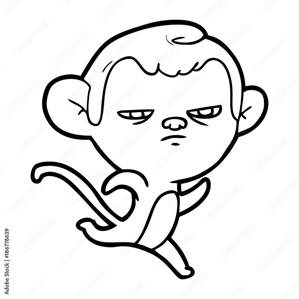 cartoon monkey cartoon monkey