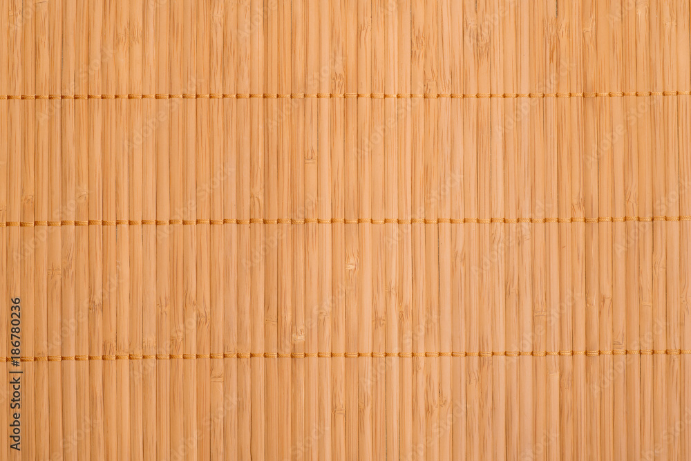 Fototapeta premium Bamboo mat texture and background