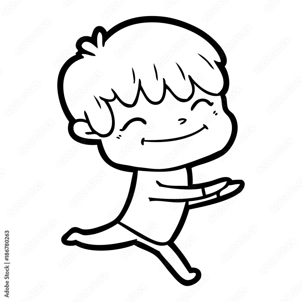 cartoon happy boy cartoon happy boy