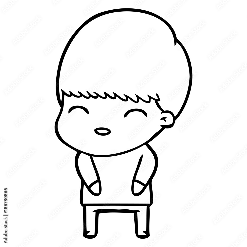 happy cartoon boy happy cartoon boy