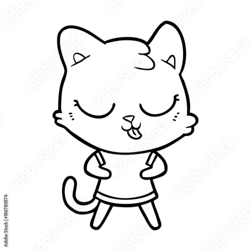 cartoon cat