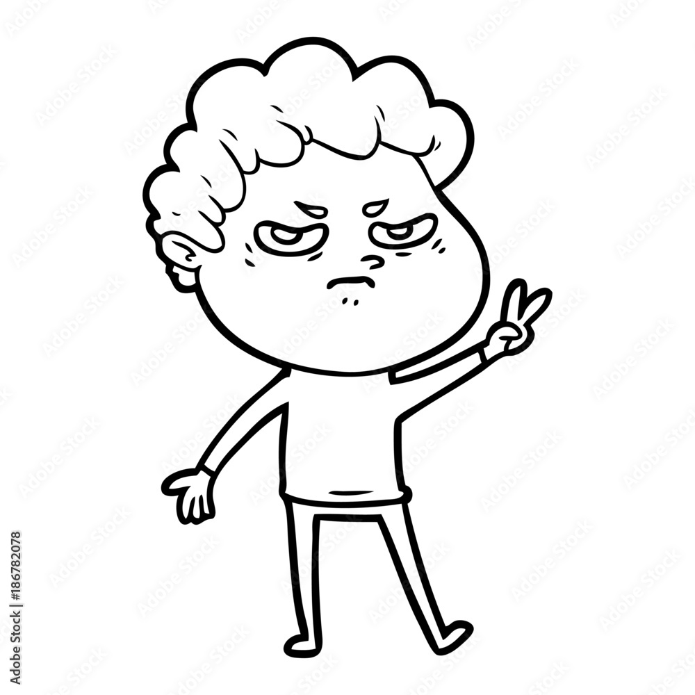 cartoon angry man cartoon angry man