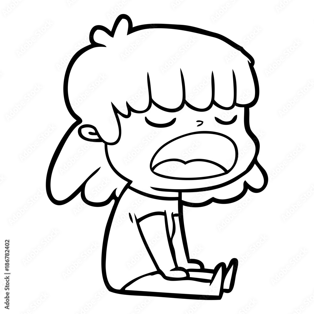 cartoon woman talking loudly cartoon woman talking loudly