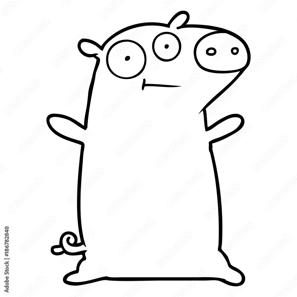 happy cartoon pig happy cartoon pig