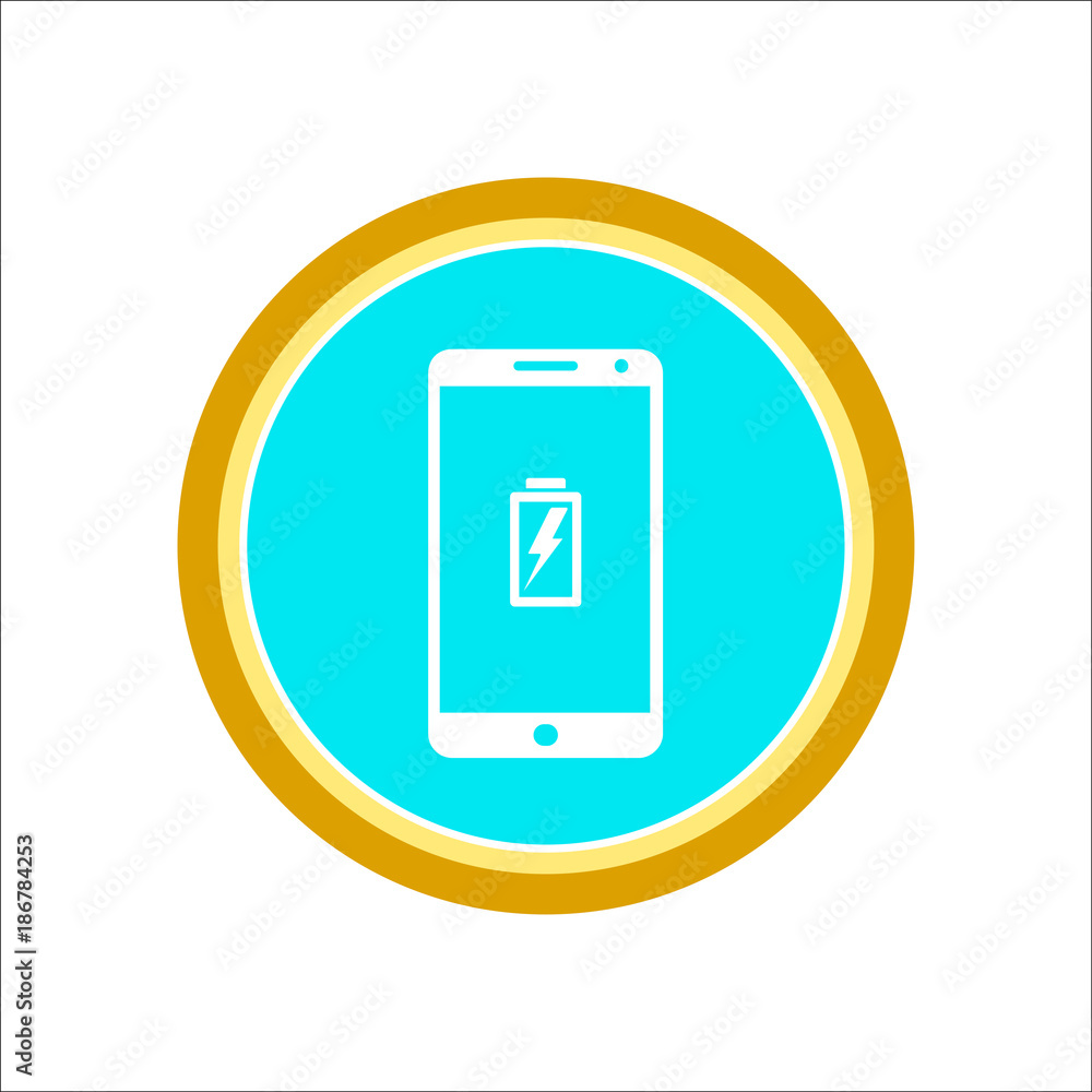 Phone icon. Illustration Phone icon. Illustration