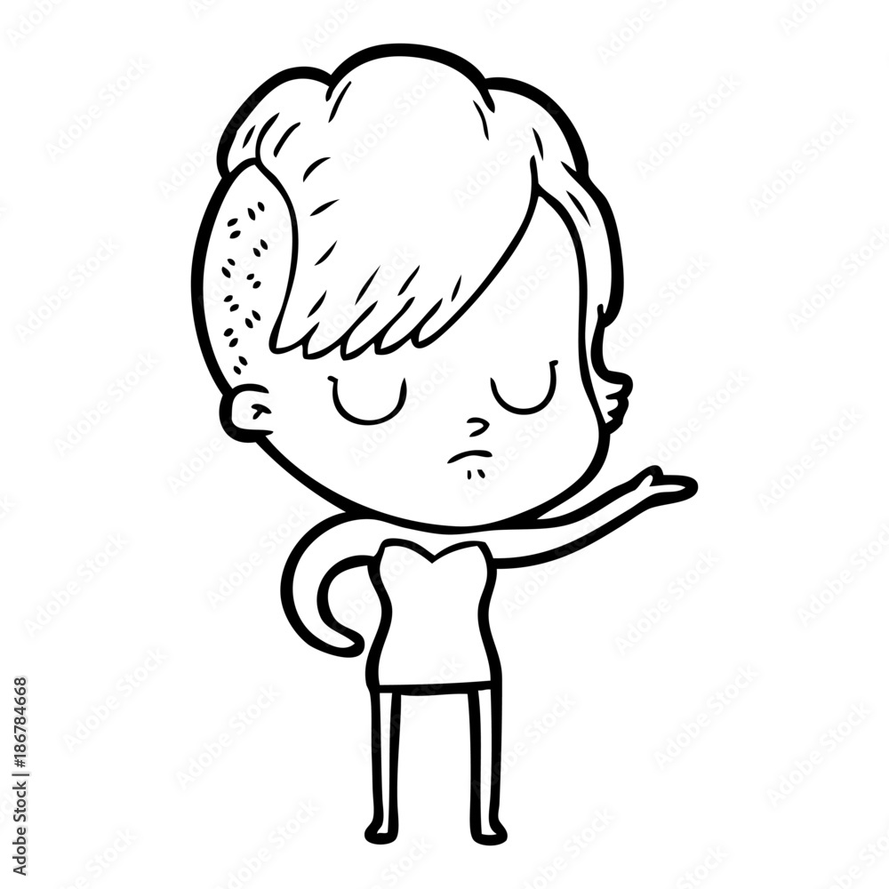 cartoon woman cartoon woman