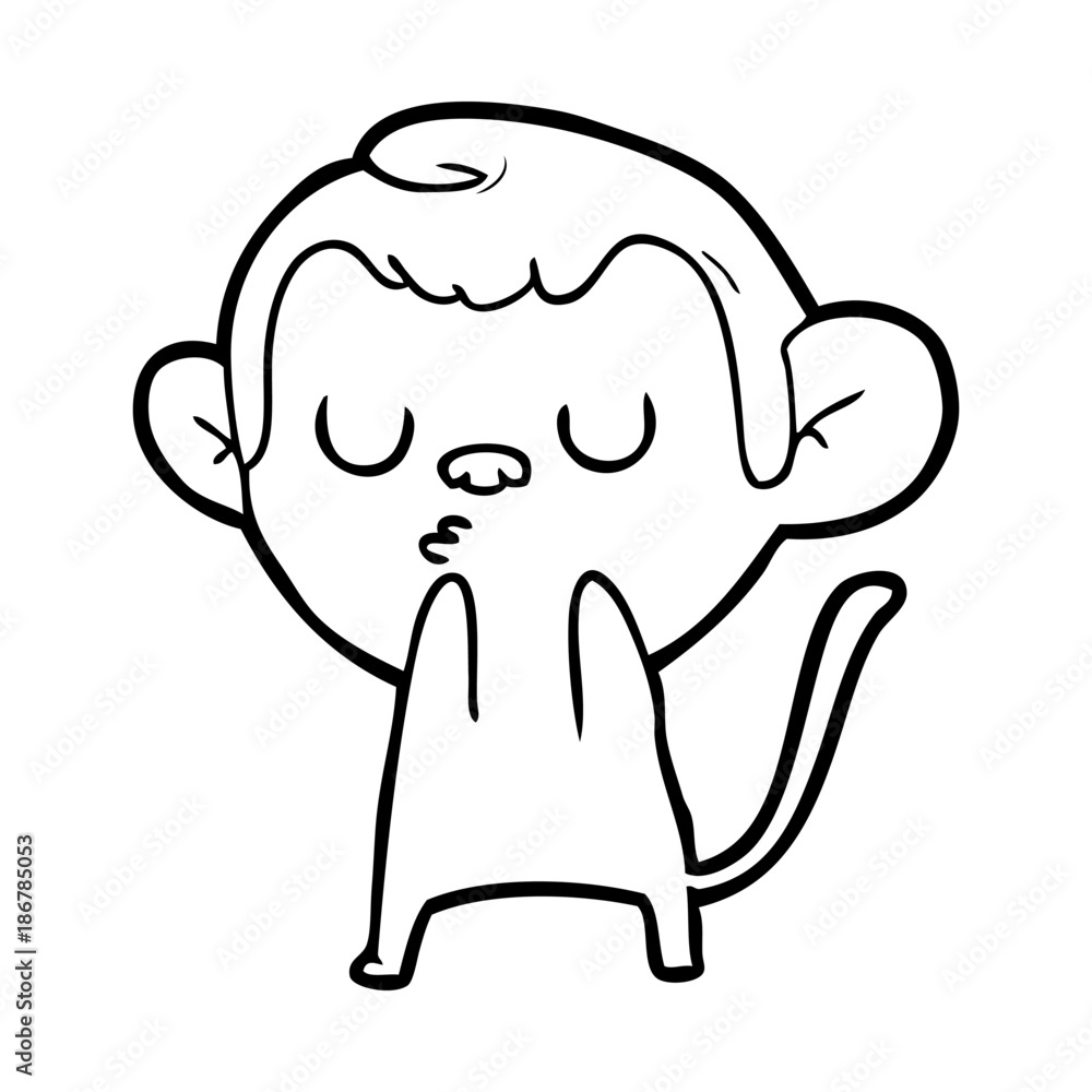 cartoon monkey cartoon monkey