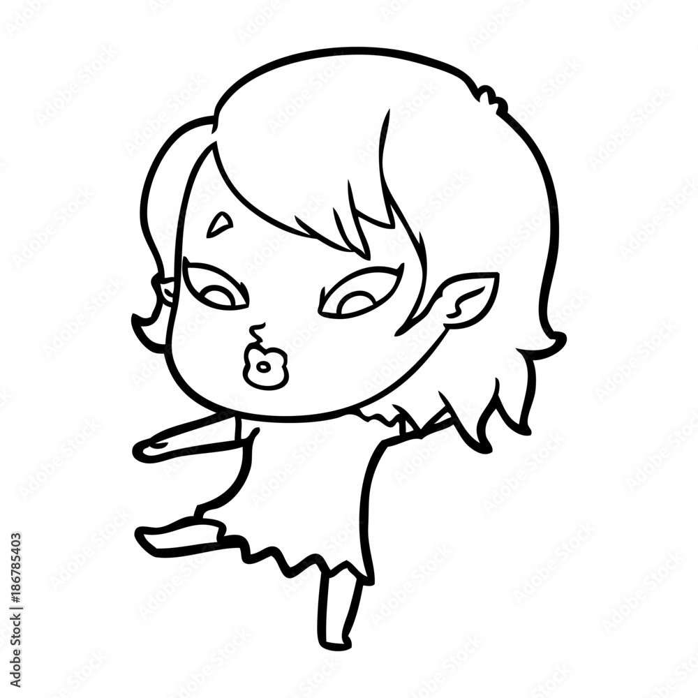 cute cartoon vampire girl cute cartoon vampire girl