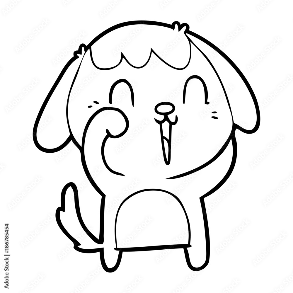 cute cartoon dog cute cartoon dog