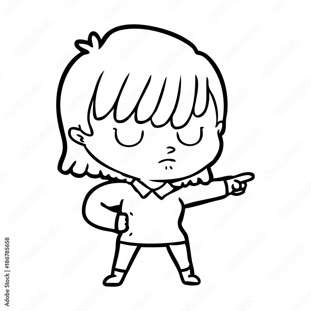 cartoon woman cartoon woman