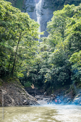 Minners Below Big Waterfall photo