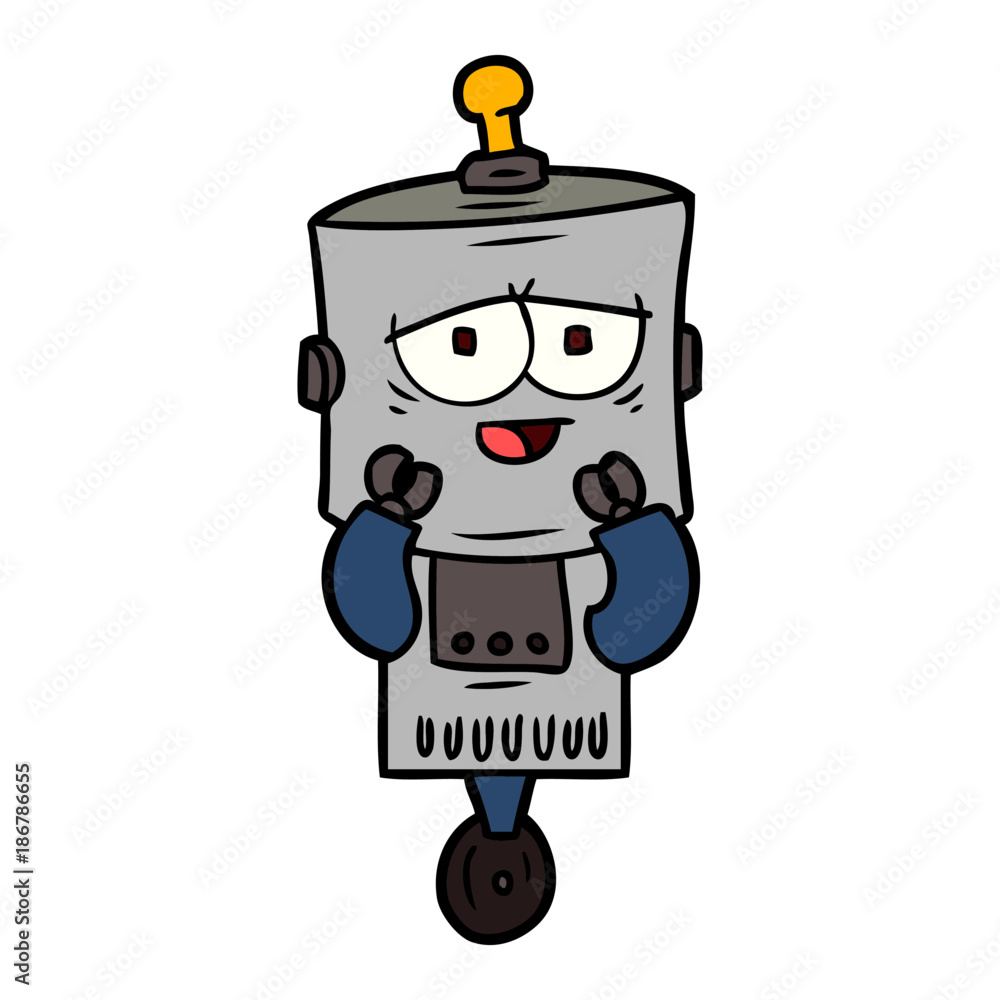 cartoon robot cartoon robot