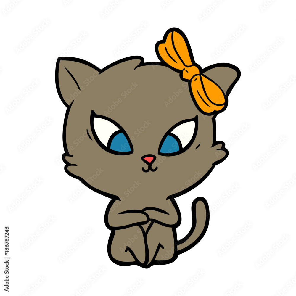 cartoon cat