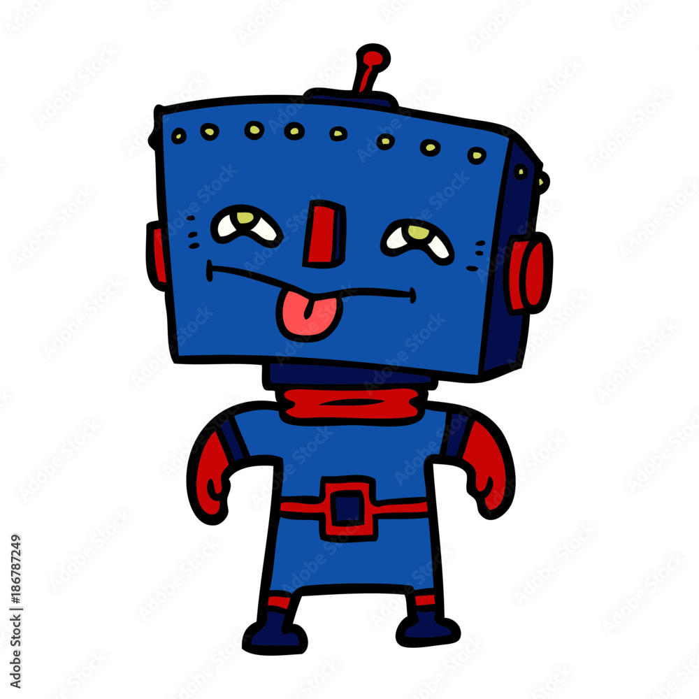 cartoon robot cartoon robot