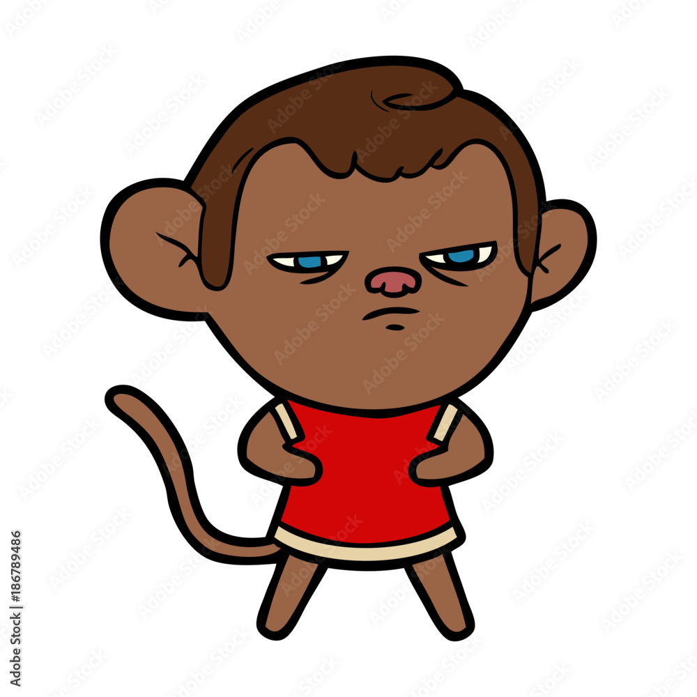 cartoon monkey