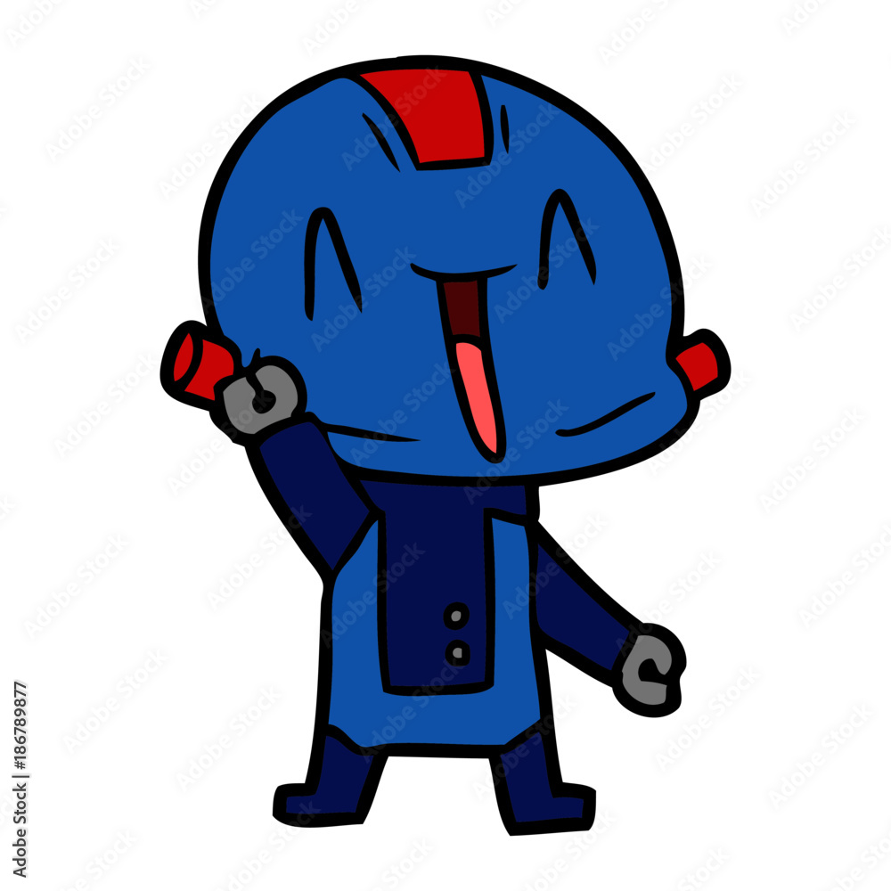 cartoon robot cartoon robot