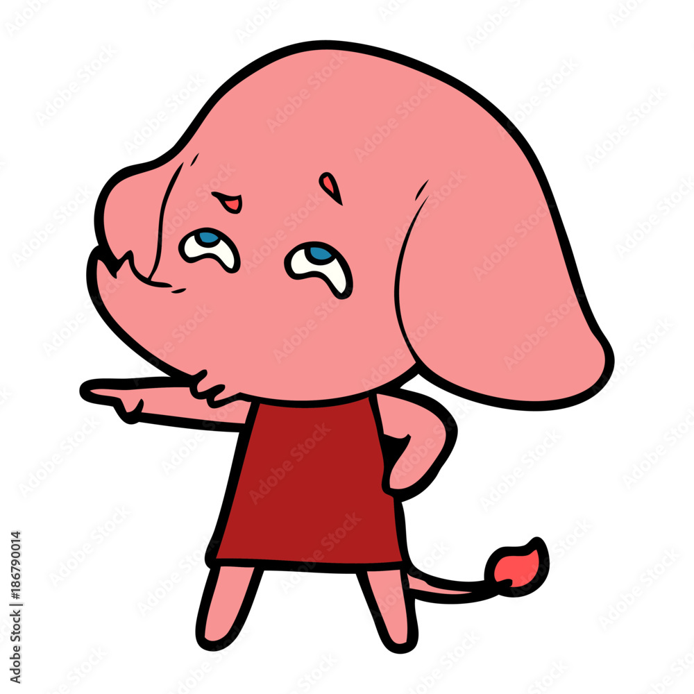 cartoon elephant remembering cartoon elephant remembering