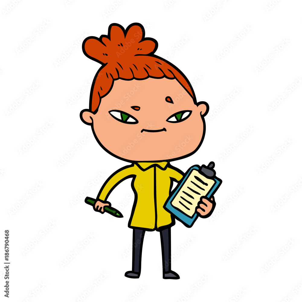 cartoon woman cartoon woman
