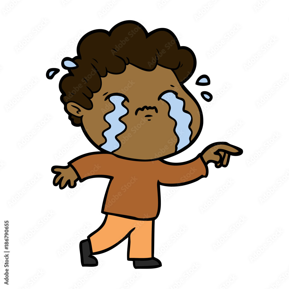 cartoon man crying cartoon man crying