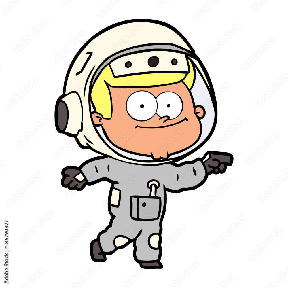 happy astronaut cartoon happy astronaut cartoon