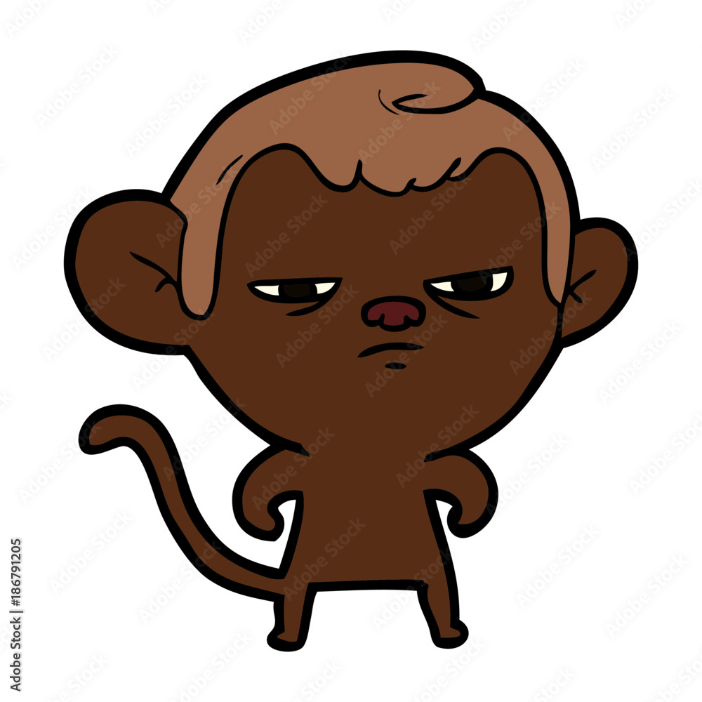 cartoon monkey cartoon monkey