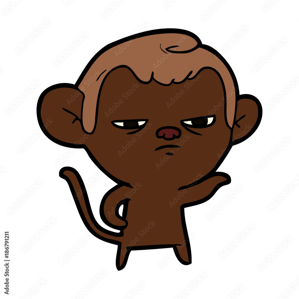 cartoon monkey cartoon monkey
