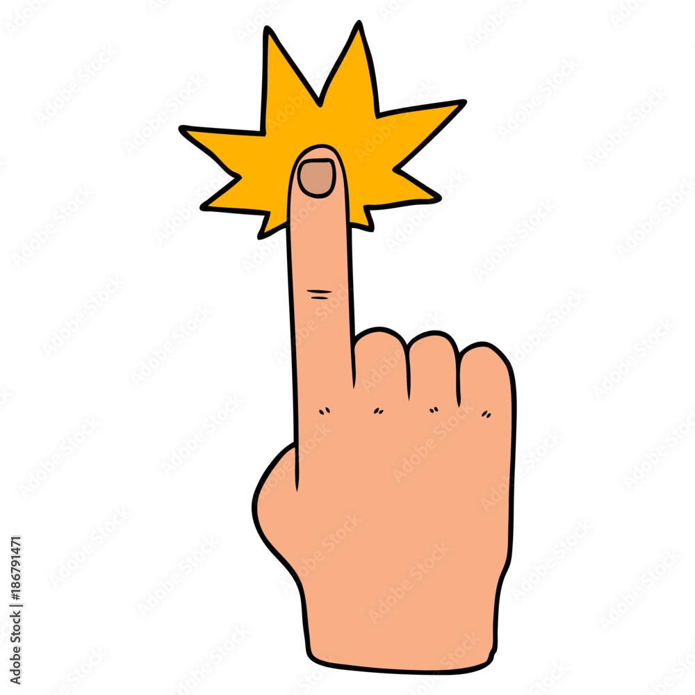 cartoon pointing hand cartoon pointing hand