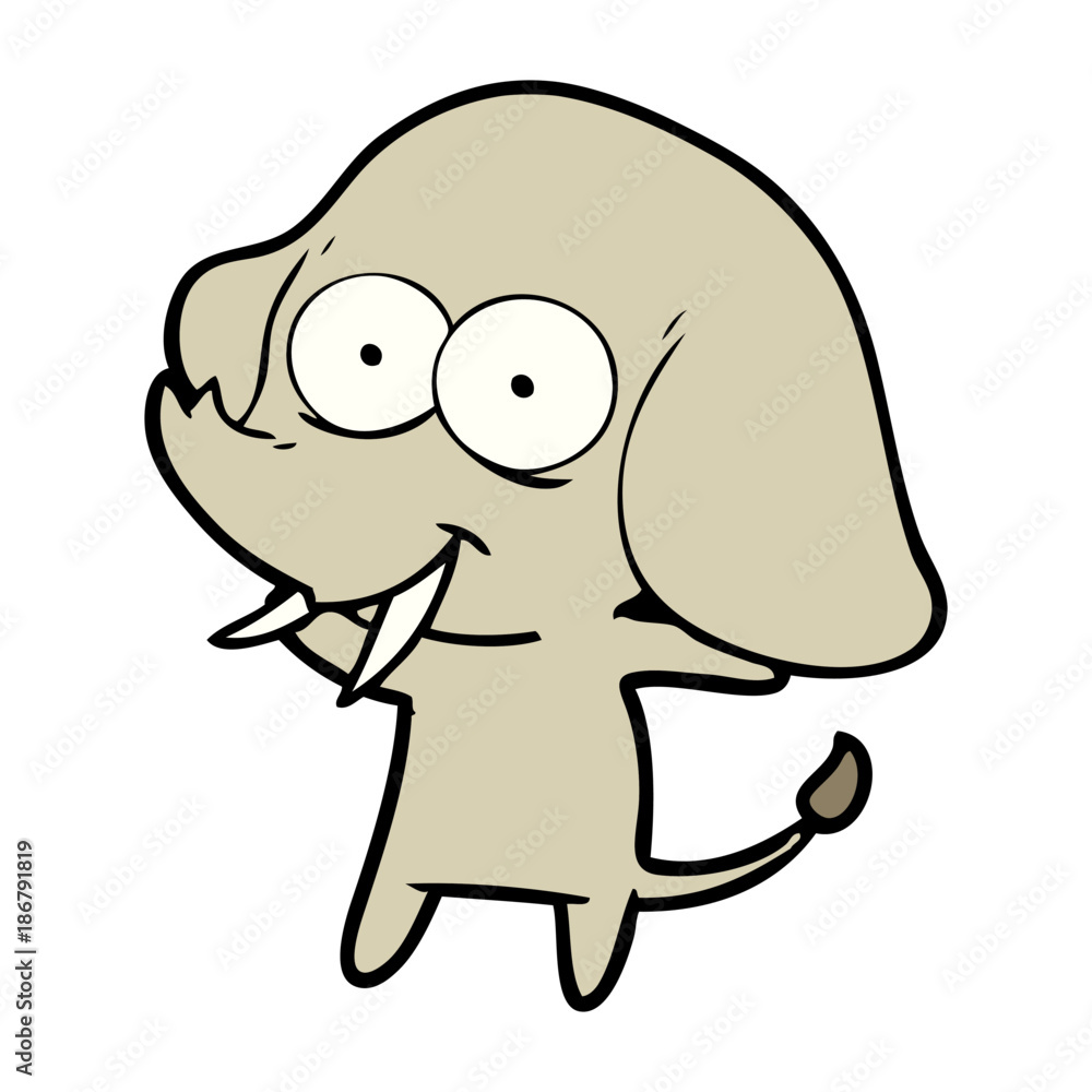 happy cartoon elephant happy cartoon elephant