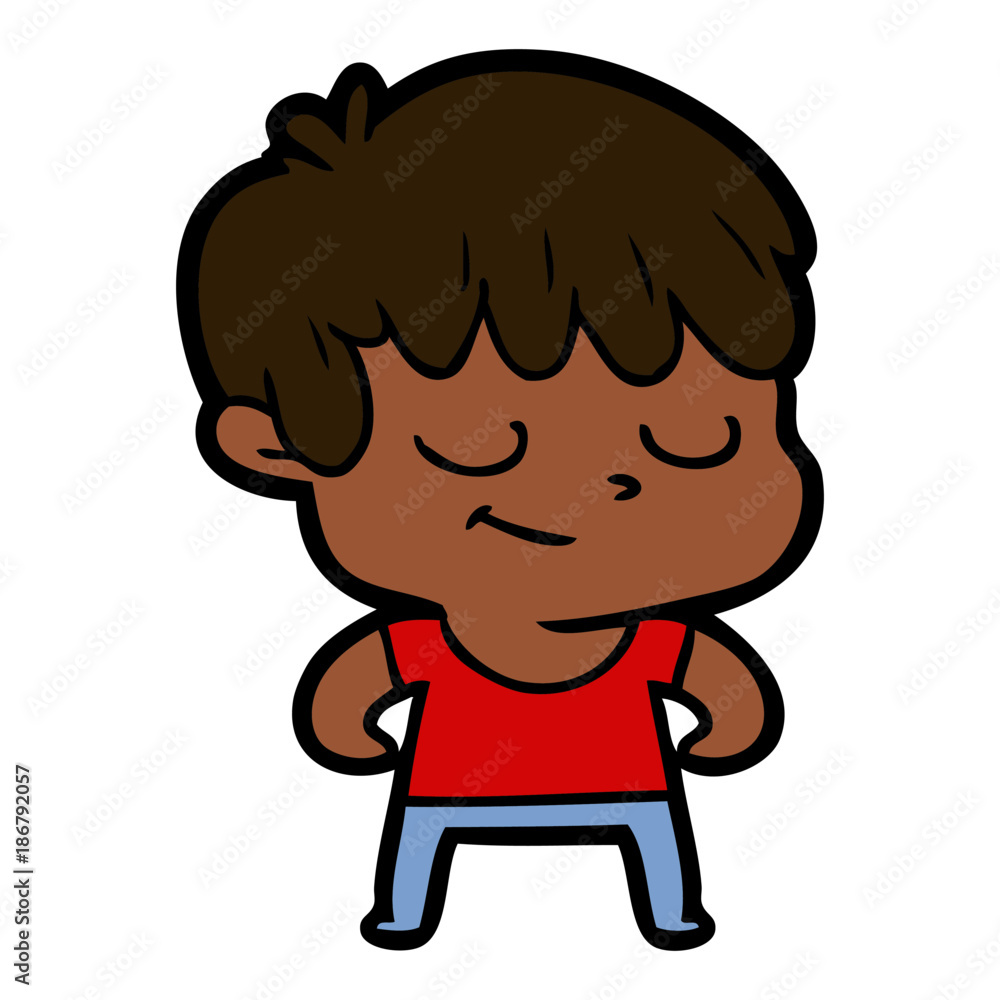 cartoon happy boy cartoon happy boy