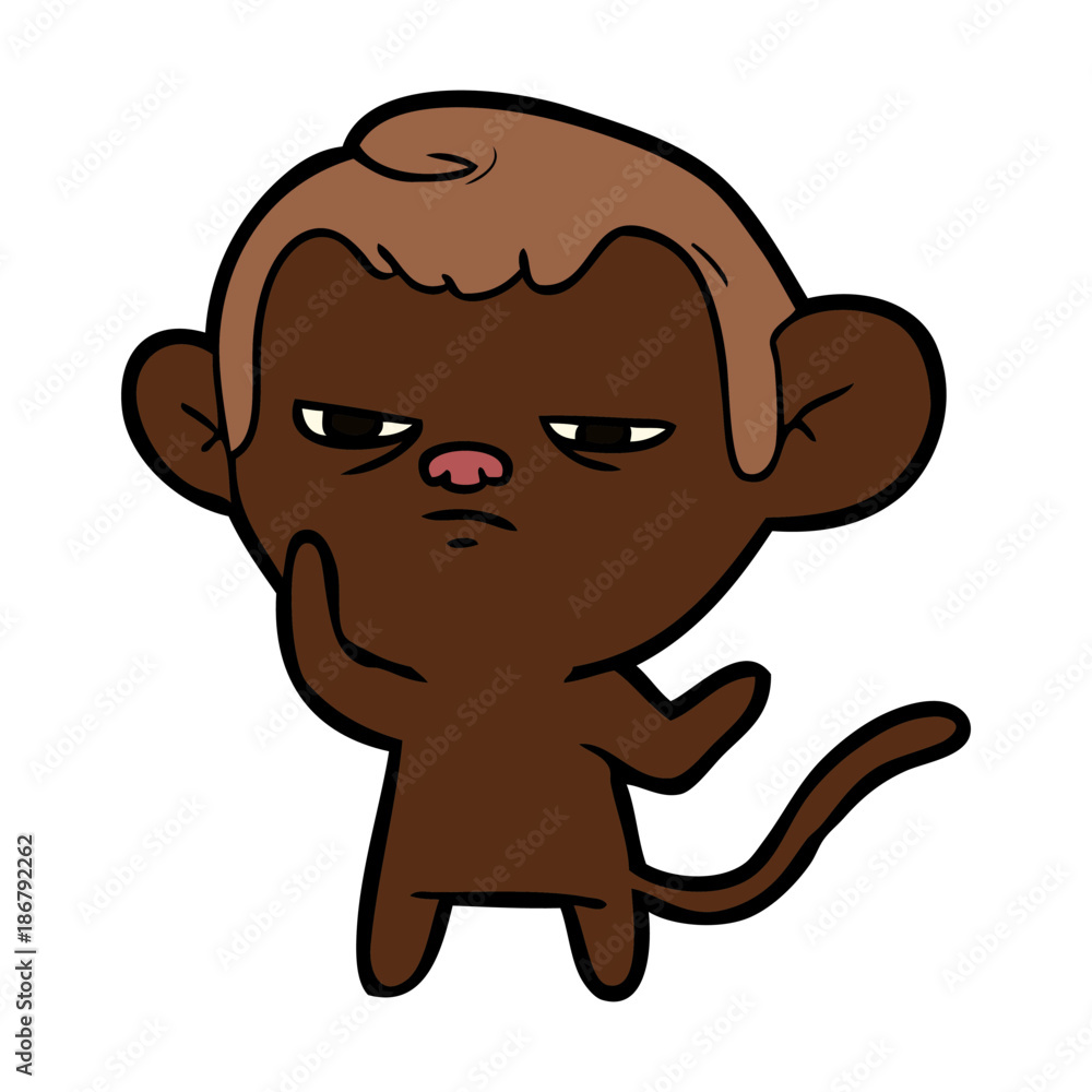 cartoon monkey cartoon monkey