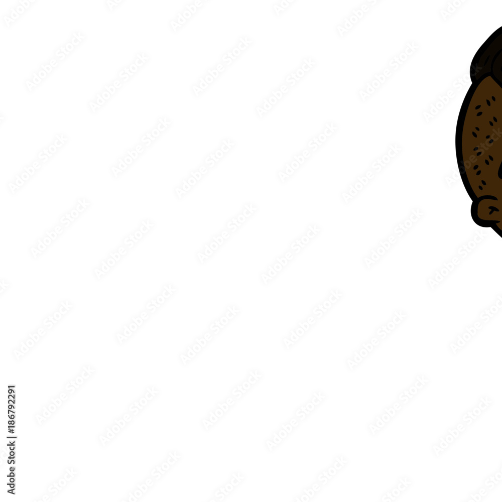 cute cartoon girl with hipster haircut cute cartoon girl with hipster haircut