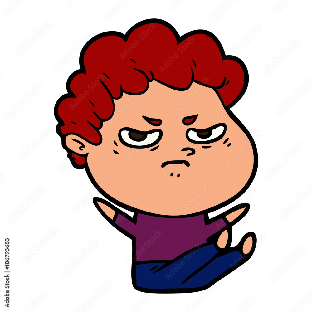 cartoon angry man cartoon angry man