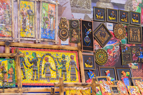 Art work   Indian handicrafts fair at Kolkata