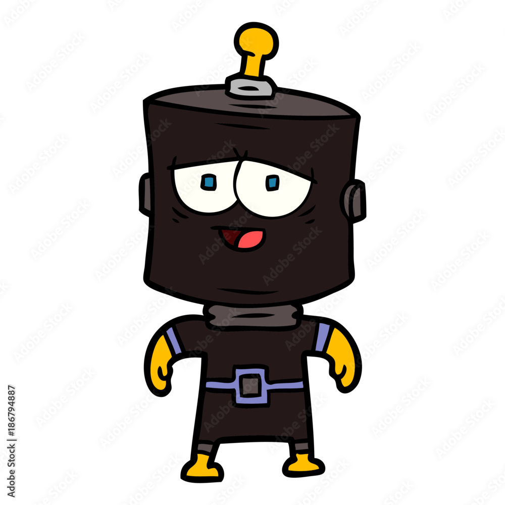 cartoon robot cartoon robot