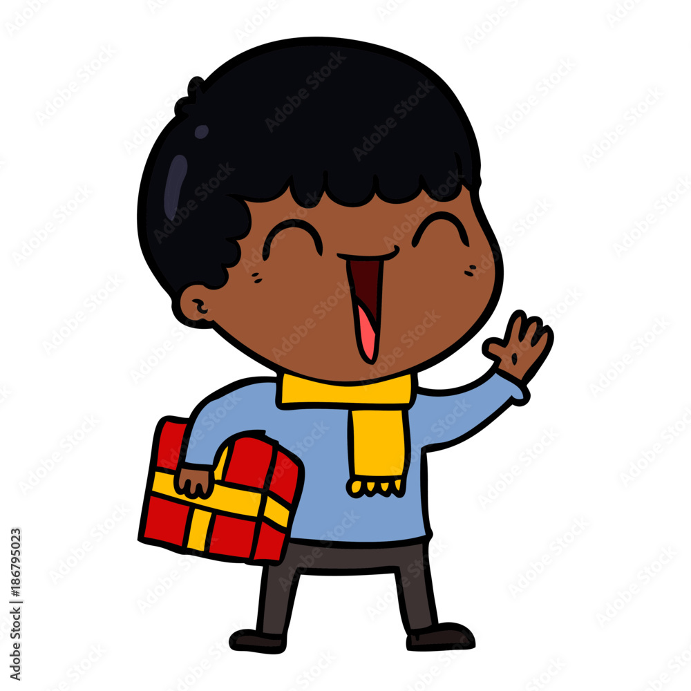 cartoon happy man cartoon happy man
