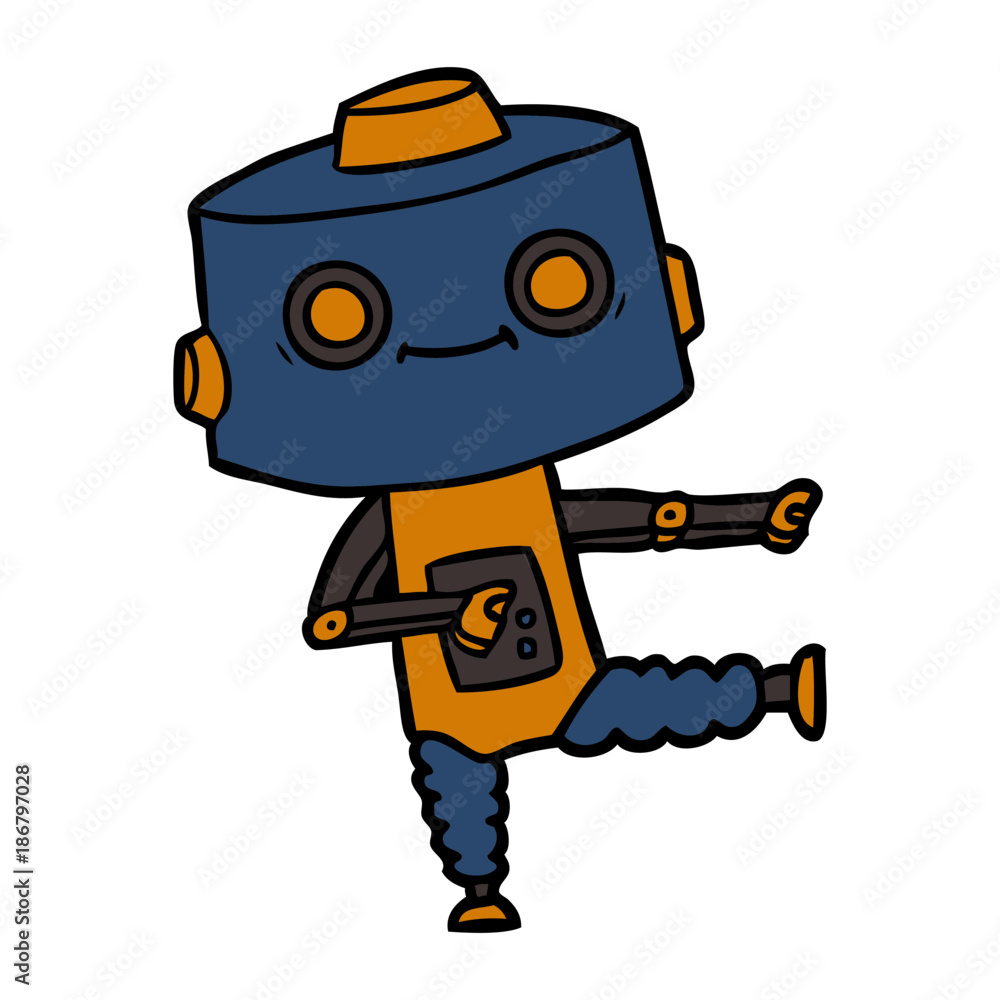 cartoon robot cartoon robot