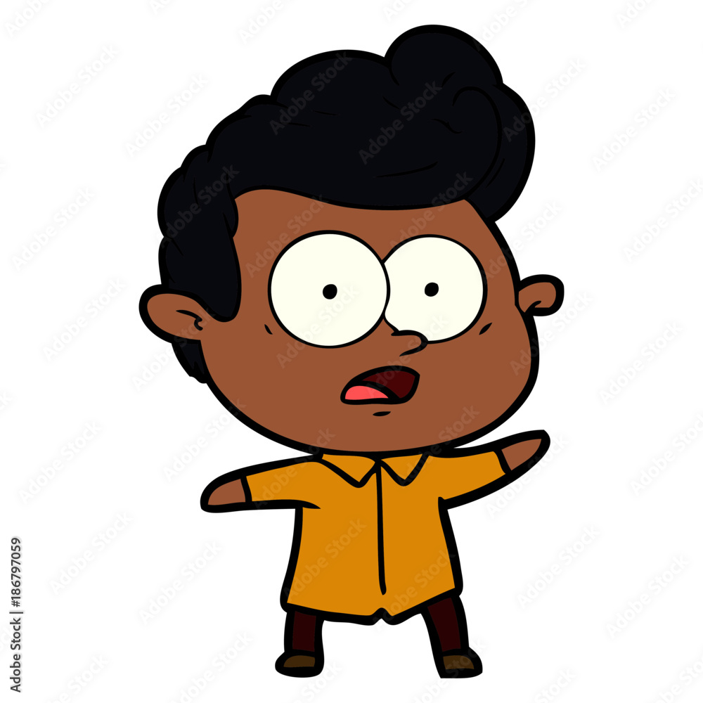 cartoon staring man cartoon staring man