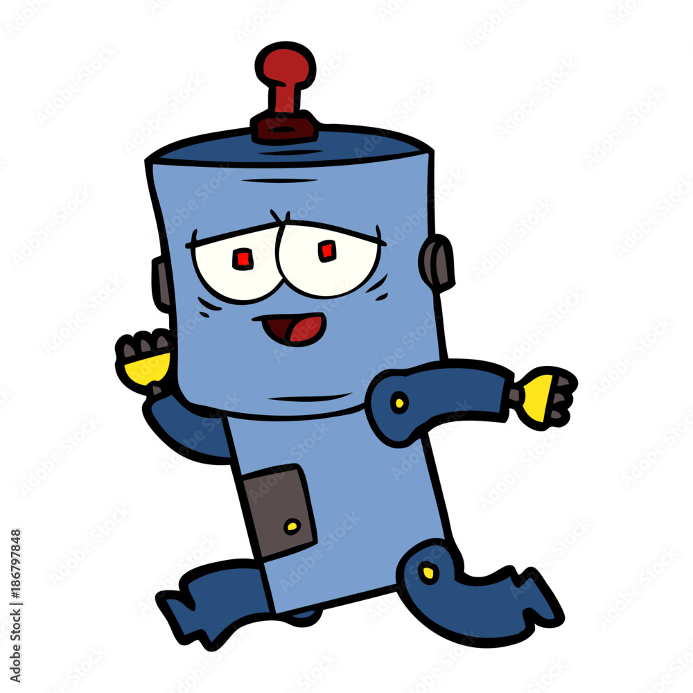 cartoon robot cartoon robot