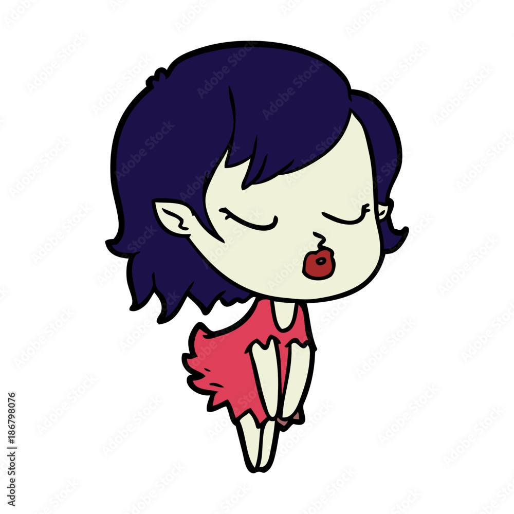cute cartoon vampire girl cute cartoon vampire girl