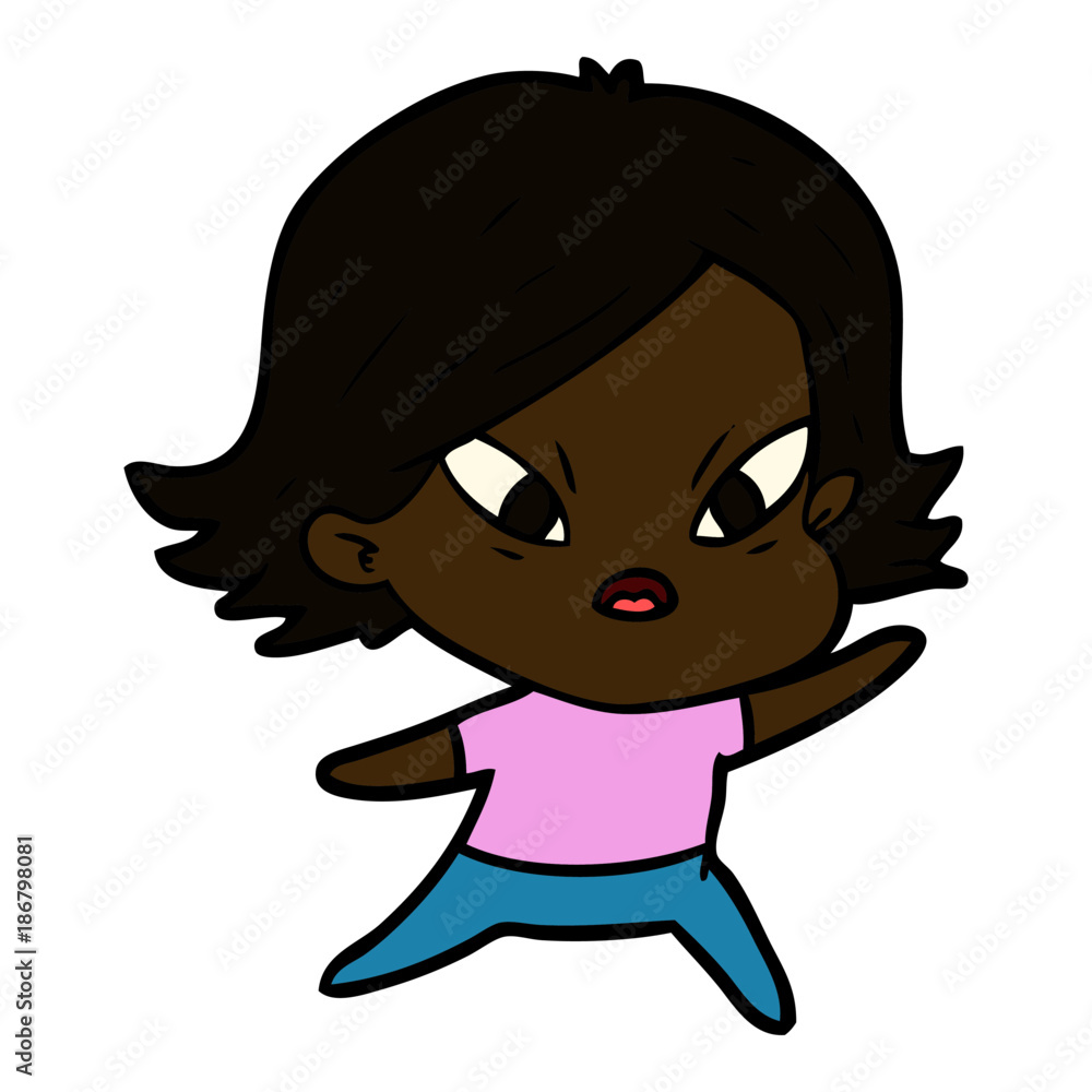 cartoon stressed woman cartoon stressed woman