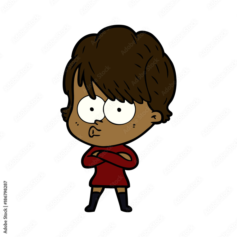 cartoon woman cartoon woman