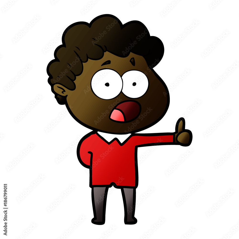 cartoon man gasping in surprise cartoon man gasping in surprise