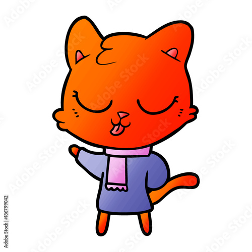 cartoon cat