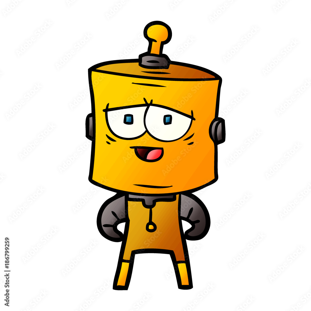 cartoon robot cartoon robot
