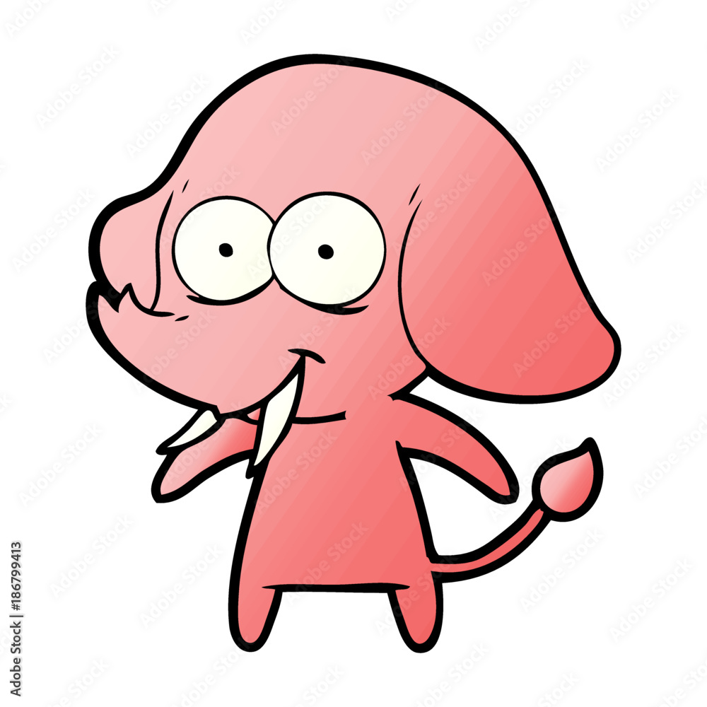 happy cartoon elephant happy cartoon elephant