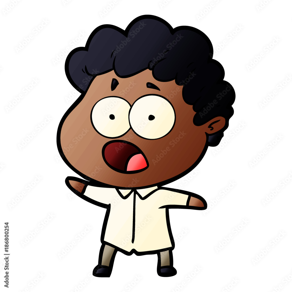 cartoon man gasping in surprise cartoon man gasping in surprise