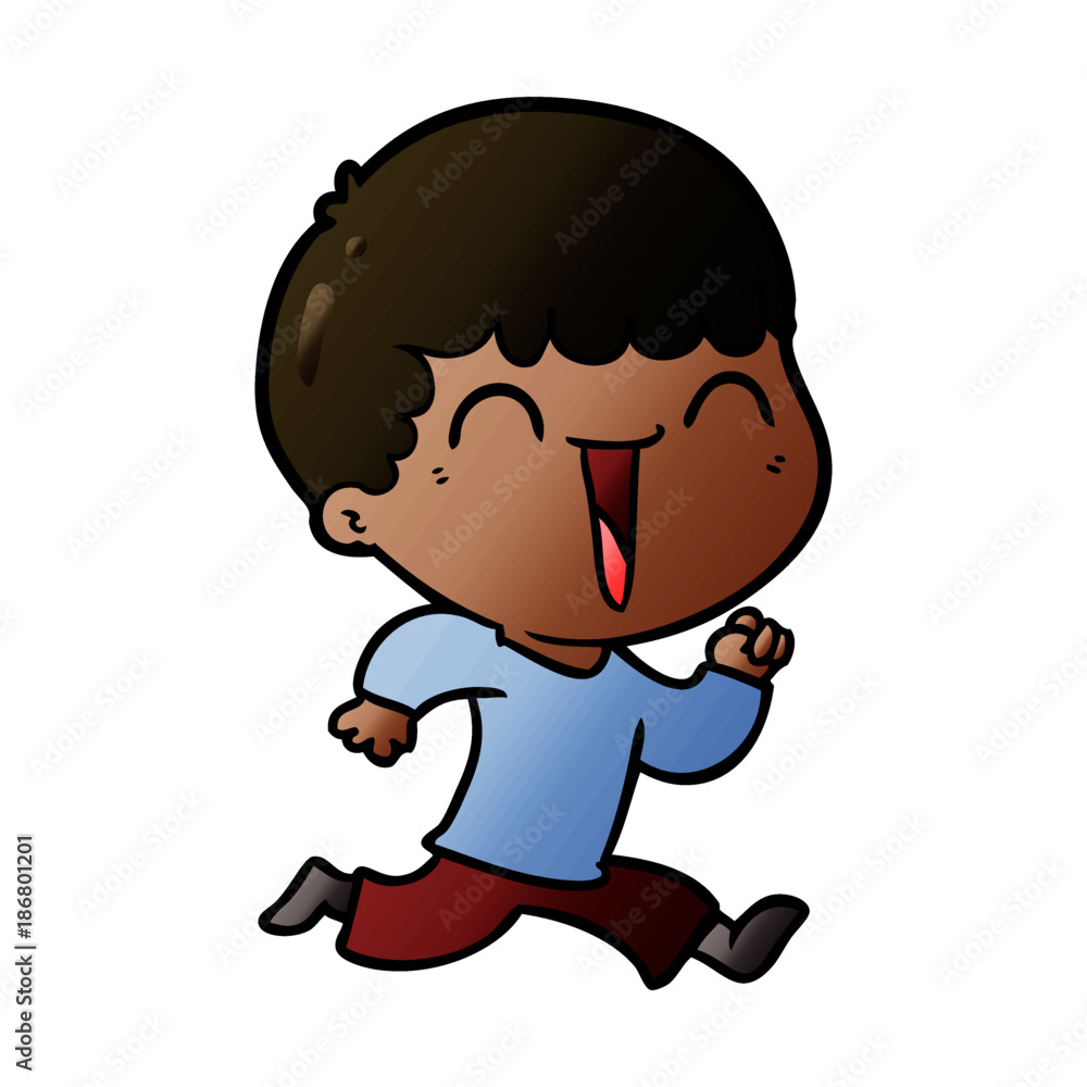 cartoon happy man cartoon happy man
